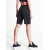 imageNELEUS Womens Lightweight Running Shorts Workout Athletic Short for Yoga with Pocket9054 3 Pack blackGreyWhite