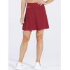 imageNELEUS Womens Lightweight Running Shorts Workout Athletic Short for Yoga with PocketSkirts BlackRedBlue 3 Pack