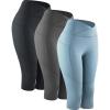 9123 Black/Grey/Grayish Blue  3 Pack