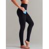 imageNELEUS High Waist Running Workout Leggings for Yoga with Pockets9017 Yoga Pant 3 PackblackGreyBlue