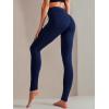 imageNELEUS High Waist Running Workout Leggings for Yoga with Pockets9017 Yoga Pant 3 PackblackGreyNavy