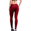 imageNELEUS High Waist Running Workout Leggings for Yoga with Pockets9017 Yoga Pant 3 PackblackGreyRed