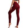 imageNELEUS High Waist Running Workout Leggings for Yoga with Pockets9017 Yoga Pant 3 PackblueNavyRed
