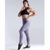 imageNELEUS High Waist Running Workout Leggings for Yoga with Pockets9069 BackLight Purple  2 Pack