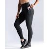 imageNELEUS High Waist Running Workout Leggings for Yoga with Pockets9069 BackLight Purple  2 Pack