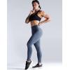 imageNELEUS High Waist Running Workout Leggings for Yoga with Pockets9069 BlackGreyNavy Blue 3 Pack
