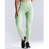 imageNELEUS High Waist Running Workout Leggings for Yoga with Pockets9069 BlackLight Green  2 Pack
