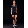 imageNELEUS Womens 3 Pack Compression Workout Athletic Shirt8016 BlackBlackBlack  3 Pack