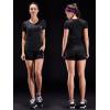 imageNELEUS Womens 3 Pack Compression Workout Athletic Shirt8016 BlackGreyNavy Blue 3 Pack
