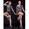 imageNELEUS Womens 3 Pack Compression Workout Athletic Shirt8016 BlackGreyWhite 3 Pack