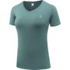 imageNELEUS Womens 3 Pack Compression Workout Athletic Shirt8016 PinkPurpleBlackish Green 3 Pack