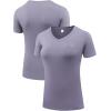 imageNELEUS Womens 3 Pack Compression Workout Athletic Shirt8016 PinkPurpleBlackish Green 3 Pack