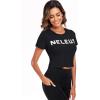 imageNELEUS Womens Running Crop Tank Tops Dry Fit Workout Athletic Crop Shirts Pack of 31501 BlackGreyNavy Blue