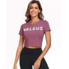 imageNELEUS Womens Running Crop Tank Tops Dry Fit Workout Athletic Crop Shirts Pack of 31501 BlackGreyPink