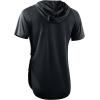 imageNELEUS Womens Sun Protection Running Shirts Workout Athletic Shirts with Hoods8104 BlackBlackBlack 3 Pack
