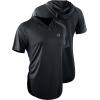 imageNELEUS Womens Sun Protection Running Shirts Workout Athletic Shirts with Hoods8104 BlackGreyPurple 3 Pack