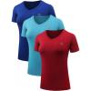 8016# Blue/Light Blue/Red 3 Pack