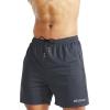 imageNELEUS Mens 7 inch Lightweight Workout Running Shorts with Pockets6058 2 Pack Black grey