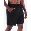 imageNELEUS Mens 7 inch Lightweight Workout Running Shorts with Pockets6083 3 Pack blackGreyRed