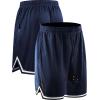 imageNELEUS Mens 7 inch Lightweight Workout Running Shorts with Pockets6085 3 Pack blackNavyRed