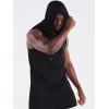 imageNeleus Mens Workout Tank Tops 3 Pack Sleeveless Running Shirts with Hoodie5098 BlackBlackBlack 3 Pack
