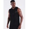 imageNeleus Mens Workout Tank Tops 3 Pack Sleeveless Running Shirts with Hoodie5098 BlackBlackBlack 3 Pack