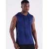 imageNeleus Mens Workout Tank Tops 3 Pack Sleeveless Running Shirts with Hoodie5098 BlackGreyBlue 3 Pack