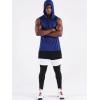 imageNeleus Mens Workout Tank Tops 3 Pack Sleeveless Running Shirts with Hoodie5098 BlackGreyBlue 3 Pack