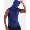 imageNeleus Mens Workout Tank Tops 3 Pack Sleeveless Running Shirts with Hoodie5098 BlackOlive GreenBlue 3 Pack