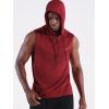 imageNeleus Mens Workout Tank Tops 3 Pack Sleeveless Running Shirts with Hoodie5098 GreyBlueRed 3 Pack