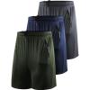 6083# 3 Pack grey/Navy/Olive Green