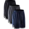 6085# 3 Pack black/Grey/Navy Blue