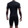 imageNELEUS Mens 3 Pack Athletic Compression Base Layer Workout Shirt5003 Black grey white 3 Pack