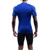 imageNELEUS Mens 3 Pack Athletic Compression Base Layer Workout Shirt5003 Black white blue 3 Pack