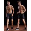 imageNELEUS Mens Compression Shorts Pack of 36012 BlackBlackBlack 3 Pack