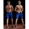 imageNELEUS Mens Compression Shorts Pack of 36012 BlueLight BlueRed 3 Pack