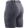 imageNELEUS Mens Compression Shorts Pack of 36086 BlackGreyRed 3 Pack