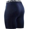 imageNELEUS Mens Compression Shorts Pack of 36086 RedNavyBlue 3 Pack