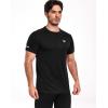 imageNELEUS Mens Dry Fit Mesh Athletic Shirts5016 BlackGreyNavy Blue