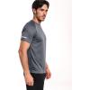 imageNELEUS Mens Dry Fit Mesh Athletic Shirts5016 BlackGreyOlive Green