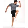 imageNELEUS Mens Dry Fit Mesh Athletic Shirts5016 BlackGreyOlive Green