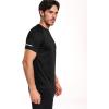 imageNELEUS Mens Dry Fit Mesh Athletic Shirts5016 BlackGreyRed