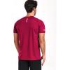 imageNELEUS Mens Dry Fit Mesh Athletic Shirts5016 RedOlive GreenNavy Blue