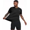 imageNELEUS Mens Dry Fit Mesh Athletic Shirts5017 BlackBlackBlack