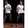imageNELEUS Mens Dry Fit Mesh Athletic Shirts5033 3 Pack Black grey white
