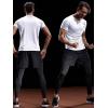 imageNELEUS Mens Dry Fit Mesh Athletic Shirts5033 3 Pack Black grey white