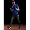 imageNELEUS Mens Dry Fit Mesh Athletic Shirts5033 3 Pack Black red blue