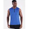 imageNeleus Mens Running Tank Tops 3 Pack Sleeveless Workout Athletic Shirts with Hoods5099 BlackBlueRed 3 Pack
