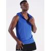 imageNeleus Mens Running Tank Tops 3 Pack Sleeveless Workout Athletic Shirts with Hoods5099 BlackGreyBlue 3 Pack