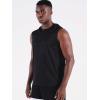 imageNeleus Mens Running Tank Tops 3 Pack Sleeveless Workout Athletic Shirts with Hoods5099 BlackGreyNavy Blue 3 Pack